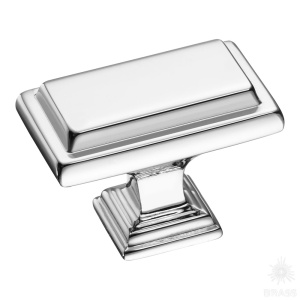 15.368.00.07 Ручка кнопка, глянцевый хром