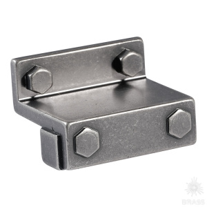 15.384.32.38 Ручка кнопка, состаренный никель 32 мм