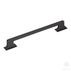 967192 MP24 Ручка скоба, чёрный 192 мм