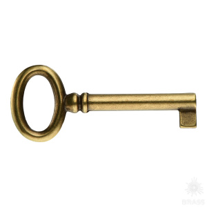 15.501.42.12 Ключ мебельный, античная бронза