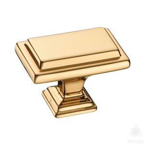 15.368.00.19 Ручка кнопка, глянцевое золото