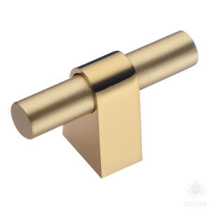 8966 0008 GL-BB Ручка кнопка, глянцевое золото/матовое золото