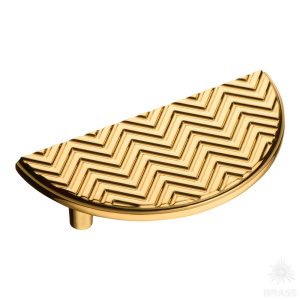 1198 064MP11 Ручка скоба, глянцевое золото 64 мм