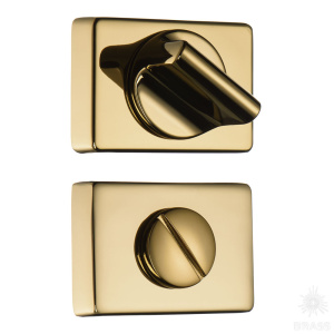 RO15W6 GL ROSET Накладка с поворотной кнопкой, глянцевое золото