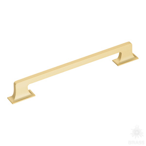 967192 PC35 Ручка скоба, матовое золото 192 мм