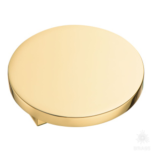 7207 0060 GL-GL Ручка кнопка, глянцевое золото 32 мм