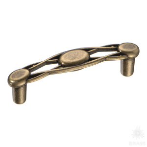 15.133.96.12 Ручка скоба современная классика, античная бронза 96 мм