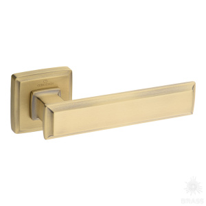 5104 010MP30 ROME Ручка дверная, состаренная латунь (комплект 2 шт)
