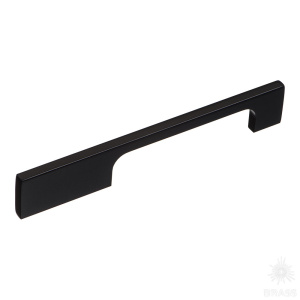 6650 0128 AL6 Ручка скоба, чёрный 128 мм