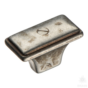 4785-33 Ручка кнопка современная классика, старое серебро