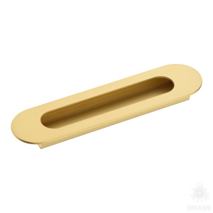 1173 160MP35 Ручка врезная, матовое золото 160 мм