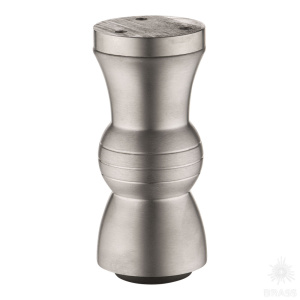 KAL-0001-0100-D34 Опора мебельная, сатиновый хром