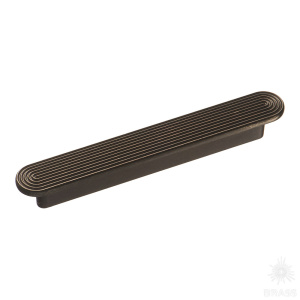 6132-836 Ручка скоба, старое серебро 128 мм