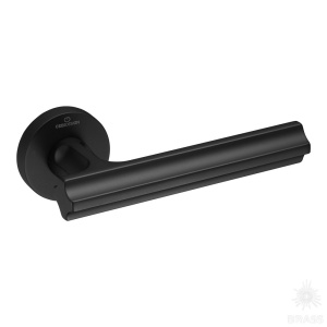 5224 010MP24 TAMI Ручка дверная, чёрный (комплект 2 шт)