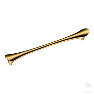 8600 192 Gold Ручка скоба, глянцевое золото 192 мм