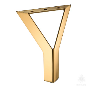 ESL 852-160 Gold Опора мебельная, глянцевое золото