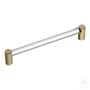 BU 016.160.36 Ручка рейлинг, полированная латунь 160 мм