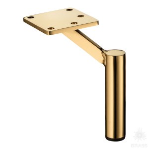 ESL 225-150 Gold Опора мебельная, глянцевое золото