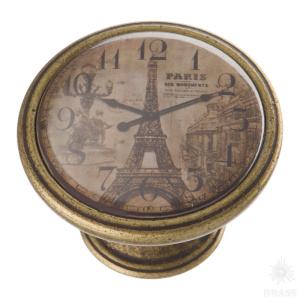 550BR05 Ручка кнопка, винтажные часы, старая бронза