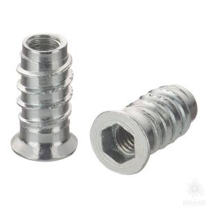 12.10.265-0 Футорка ввертная, M6x20 мм, сталь