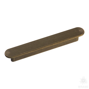 6132-831 Ручка скоба, старая бронза 128 мм