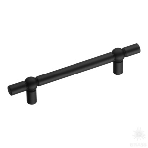 6863-032 Ручка скоба, чёрный 96 мм