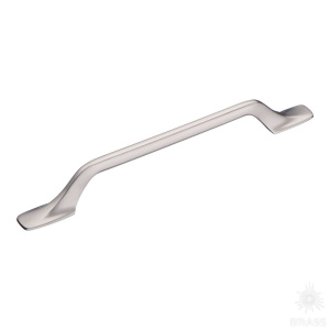 1111 160MP08 Ручка скоба, сатинированный никель 160 мм