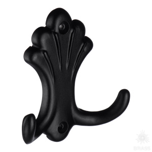 15.722.00.09 Крючок мебельный, чёрный