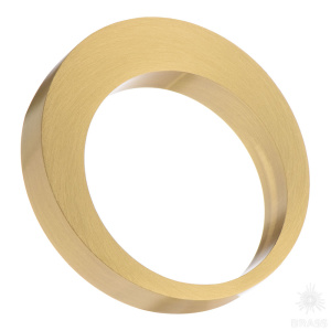 6530 0060 BB Ручка кольцо, матовое золото 32 мм