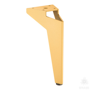 KAX-0422-0175-C35 Опора мебельная, матовое золото