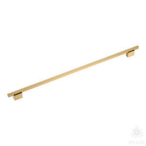 2552-011-480 Ручка рейлинг, сатинированная латунь 480 мм