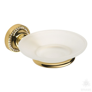 3509-71-003 Держатель для мыла, латунь, глянцевое золото