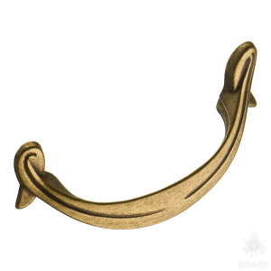 7588.0064.002 Ручка скоба классика, старая бронза 64 мм