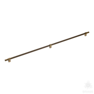8774 0704 0014 ABM-ABM Ручка рейлинг, состаренная латунь 352-352 мм