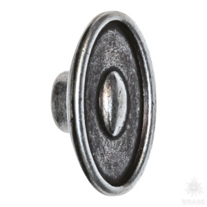 4615-53 Ручка кнопка современная классика, старое серебро