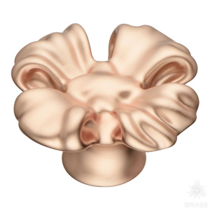 6504 Г1GP Ручка кнопка Крестик композит, розовое золото