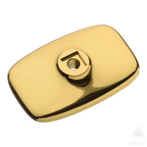 3051 0050 GL Подложка для мебельных ручек, глянцевое золото