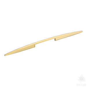 8620 0320 GL Ручка скоба, глянцевое золото 320 мм