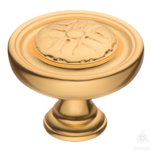 BU 009.35.22 Ручка кнопка, матовое золото