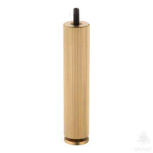 FL1020 0150 GB-GB Опора мебельная, матовая латунь 150 мм