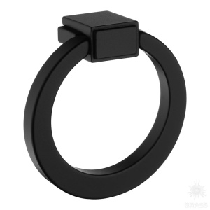 BU 013.55.09 Ручка кольцо, чёрный