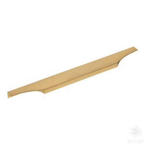 1206-397-Champagne Gold Ручка торцевая, матовая латунь