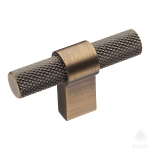 8774 0008 ABM-ABM Ручка кнопка, состаренная латунь