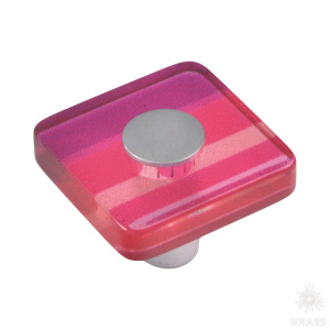 695MG Ручка кнопка, цвет малиновый