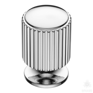 1464 0020 CR Ручка кнопка, глянцевый хром