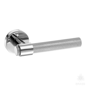 HA187TRO12 CR AXEL-T Ручка дверная, глянцевый хром