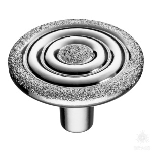 15.388.38 DIA 07 Ручка кнопка, глянцевый хром