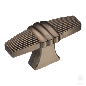 4255 0008 AIB Ручка кнопка современная классика, античное серебро