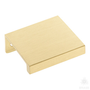 8926 0032 BB Ручка торцевая, матовое золото 32 мм