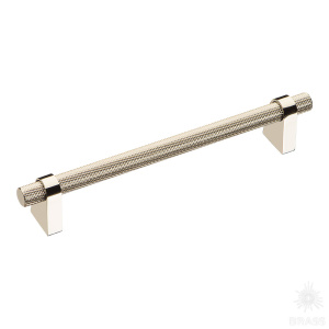 8952 0160 PN-PN Ручка рейлинг, глянцевый никель 160 мм